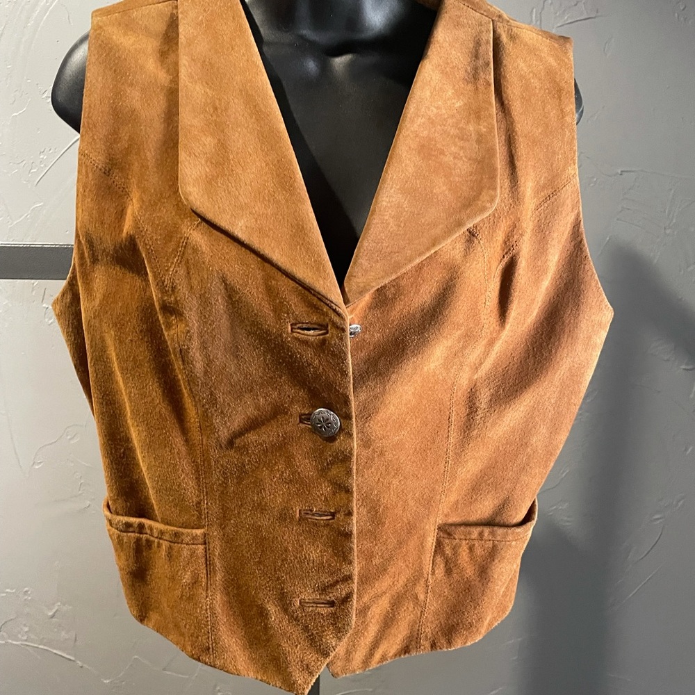 Cripple Creek leather vest